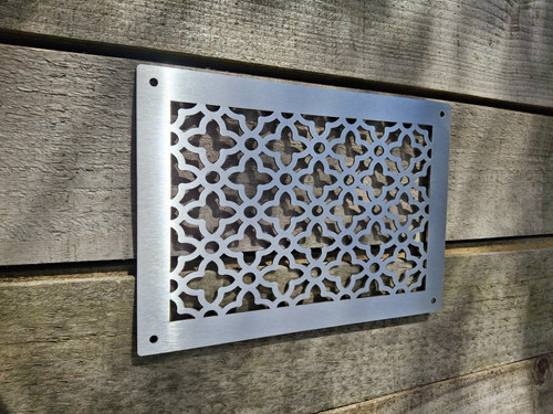 Stainless steel vintage vent - stainless,