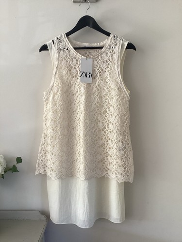 Zara tunic top size m - uk,