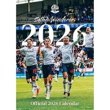 2026 Calendar Bolton Wanderers