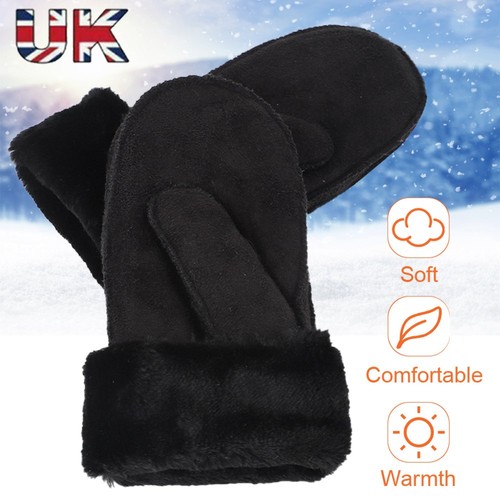 Ladies women leather gloves - ladies,