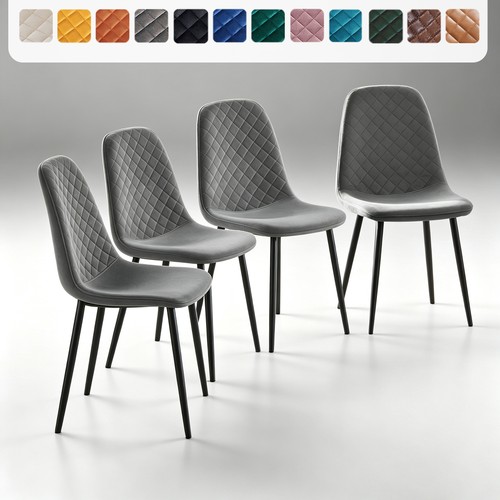 Dining chairs 6pcs modern - dining, 2/4/6pcs