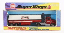 Matchbox Super Kings K-16 Ford LTS Articulated Tanker "TEXACO" - MINT Boxed