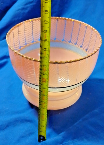Vintage 1930s pink glass - 1930s,