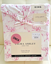 Laura Ashley King Sheet Set