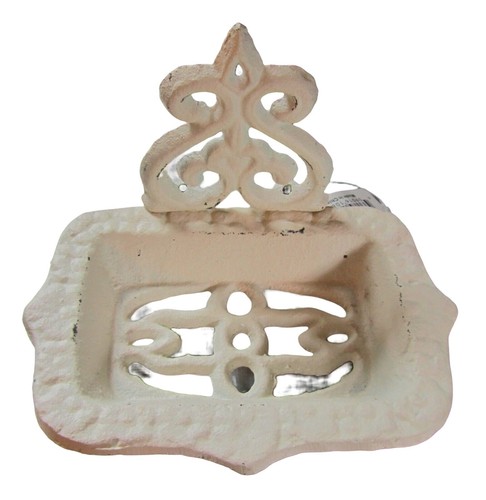 Cast iron soap dish rustic - soap,