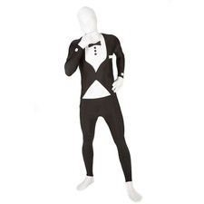 Adult tuxedo morphsuit xxl - morphsuit,