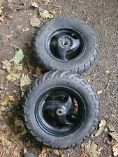Piaggio Typhoon Small Drum Wheels 50cc 125cc 110mm 3 Spoke Moped Scooter Gilera 