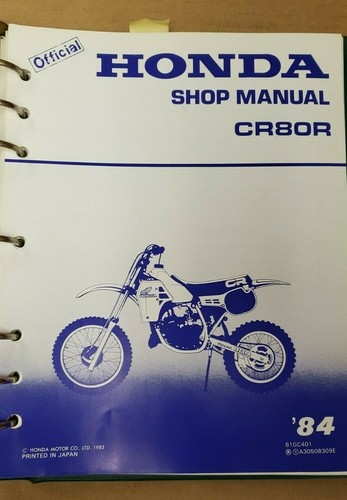 Honda 1983 cr80r - 1983, 80r