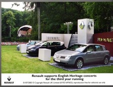 Renault Vel Satis & Avantime 2003 Original UK Market Press Photograph