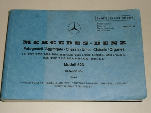 Spare parts catalog - parts,