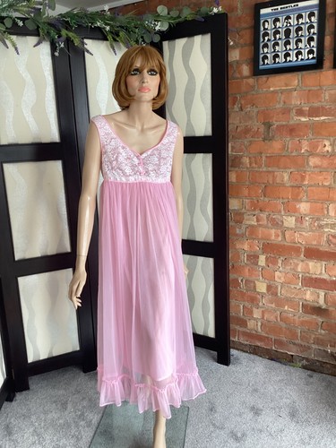 Vintage baby pink double layer - vintage,