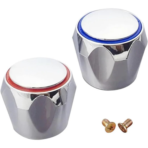2pcs hot cold faucet - hot,