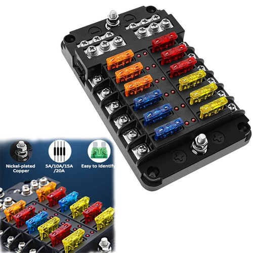 12way 12v 24v blade - 6/12way, box