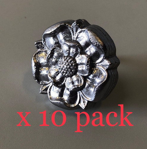Lead tudor rose 45mm - 45mm,