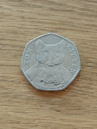 2017 tom kitten 50p - 50p, fifty