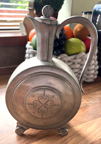 Antique pewter jug - antique,