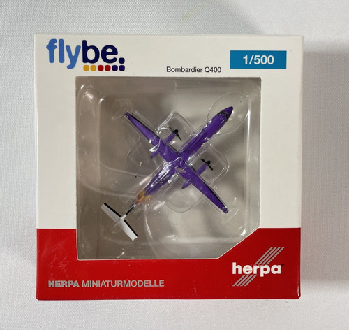 Herpa 500 flybe bombardier - herpa,