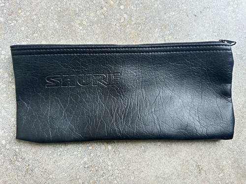 Shure sm58 sm57 black zipper - shure,