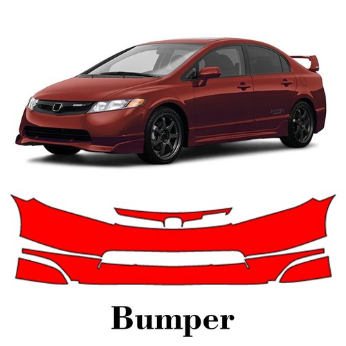 Front bumper precut ppf paint - front,