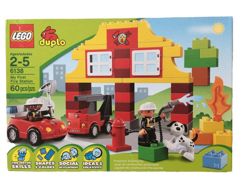Lego duplo 6138 first fire - lego,