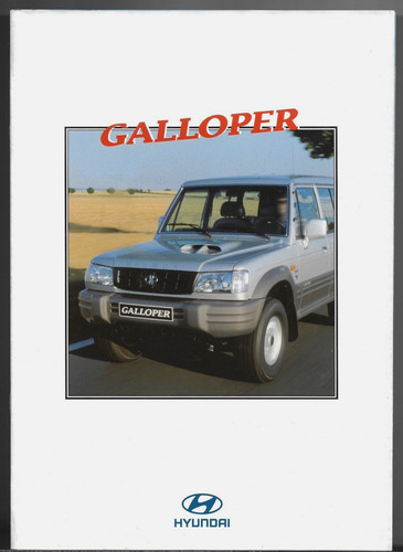 Hyundai galloper 2000 - hyundai, 2000-2001