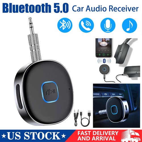 Portable 5mm aux car adapter - 3.5mm,