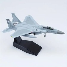1/100 F-15C Eagle Diecast Aluminum Military Jet Model 9046 w Stand Camouflage