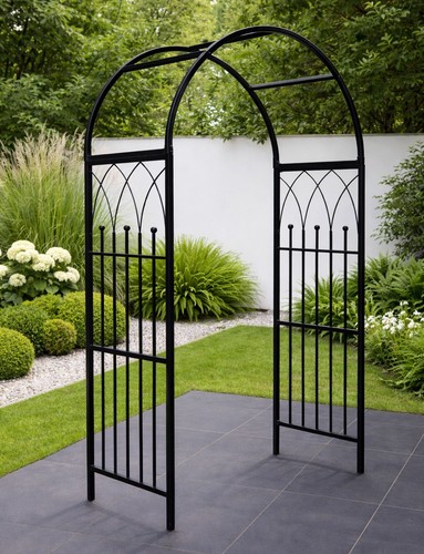 Braidley garden arch - garden, trellis
