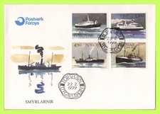 Faroe Islands 1999 Ships set