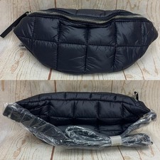 Bonprix bum bag padded black