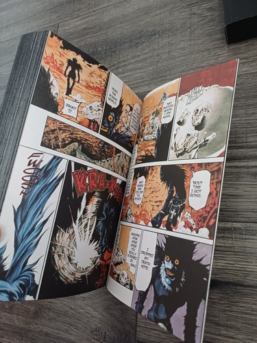 Comic books death - note, black