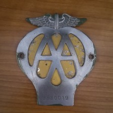 Vintage Metal Car Badge - AA