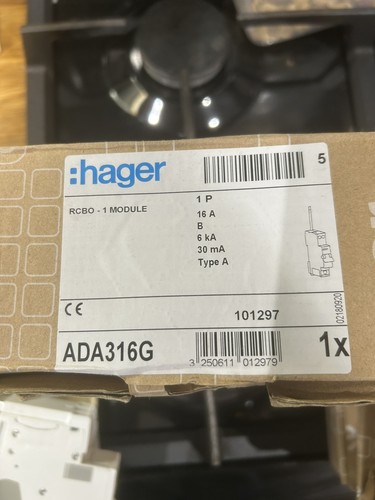 Hager ada316g rcbo type - hager,
