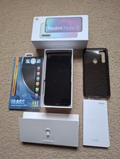 Redmi  Note 8 in Space Black.  4GB RAM 128GB ROM