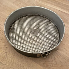 Vintage ZENKER Textured Round Traditional Cake Sponge Baking Tin Kitchenalia 11”