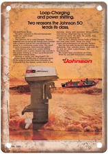 Vintage Ad JOHNSON SeaHorse 50