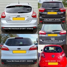 FOCUS MK3 3RD GEN 2011-15 CMAX NEW REAR TAILGATE BOOT BADGE EMBLEM TDCI ST