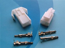 2 Way EL-2P 4.5 Pitch 4.5mm Male Female Pin Terminal Plug Wire Connector 