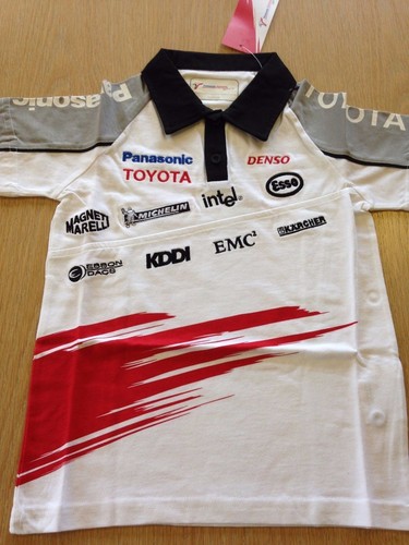 Toyota official team kids polo - toyota,