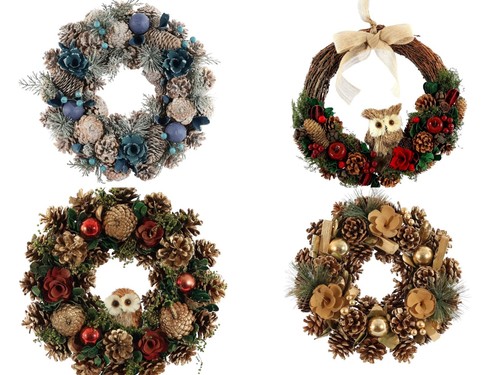 Christmas wreaths door ring - christmas,