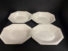 4 x JOHNSON BROTHERS HERITAGE WHITE SERVING DISH/BOWL  Approx 9.5” x 7 3/4” 
