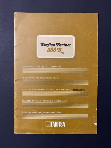 Farfisa partner 255r - partner,
