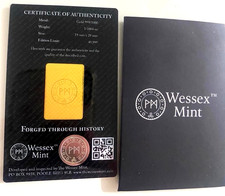 1/1000th oz  Gold 999.9