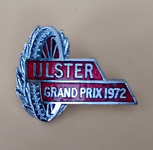 Ulster grand prix 1972 enamel - grand,