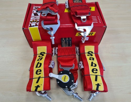 Sabelt point harness red - harness,