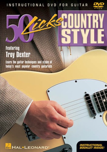 Licks country style guitar - 50,