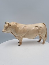 Beswick gloss Charolais Bull