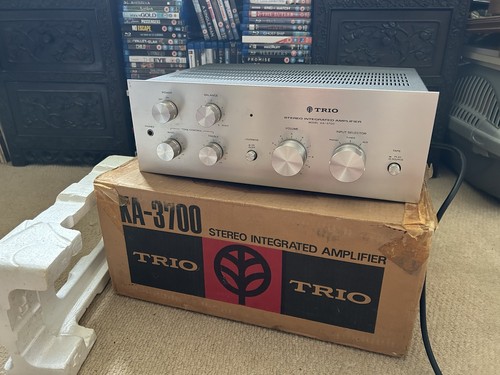 Trio 3700 amplifier ex - trio, ka