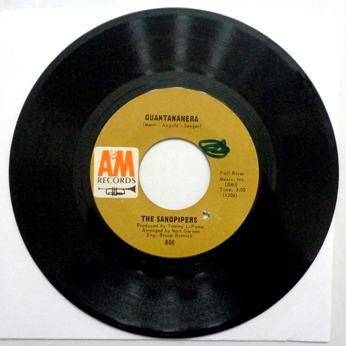The sandpipers guantanamera - the, sandpipers: