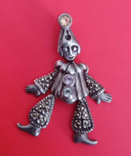 Vintage silver articulated - silver,